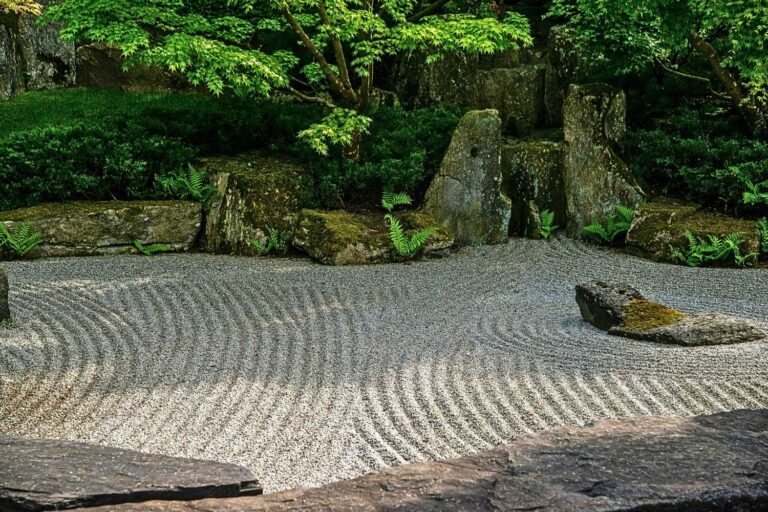 Jardin zen minéral